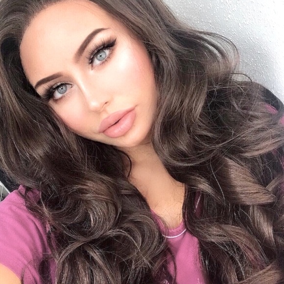 KALEE 24 Inches BODY WAVYLace Front Wig Natural Brown NEW